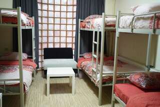 Хостелы Hostel Plovdiv Пловдив Односпальная кровать в общем номере с 6 кроватями-1